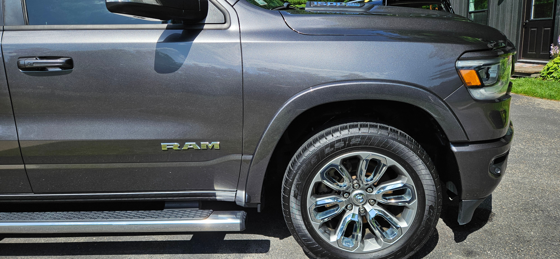 RAM 1500 exterior wash & wheel detail — after